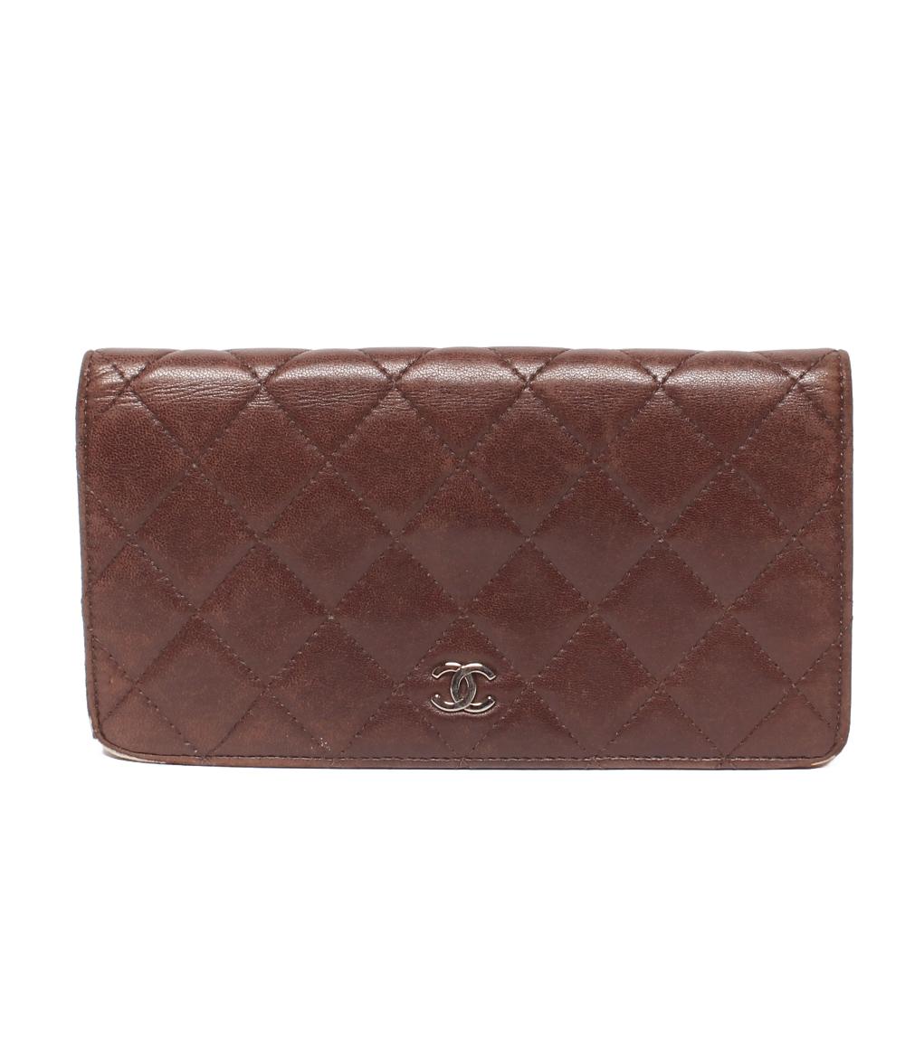 CHANEL長財布 マトラッセ エナメル 赤茶 ボルドー 楽天市場】【財布】CHANEL シャネル マトラッセ ブリリアント 2