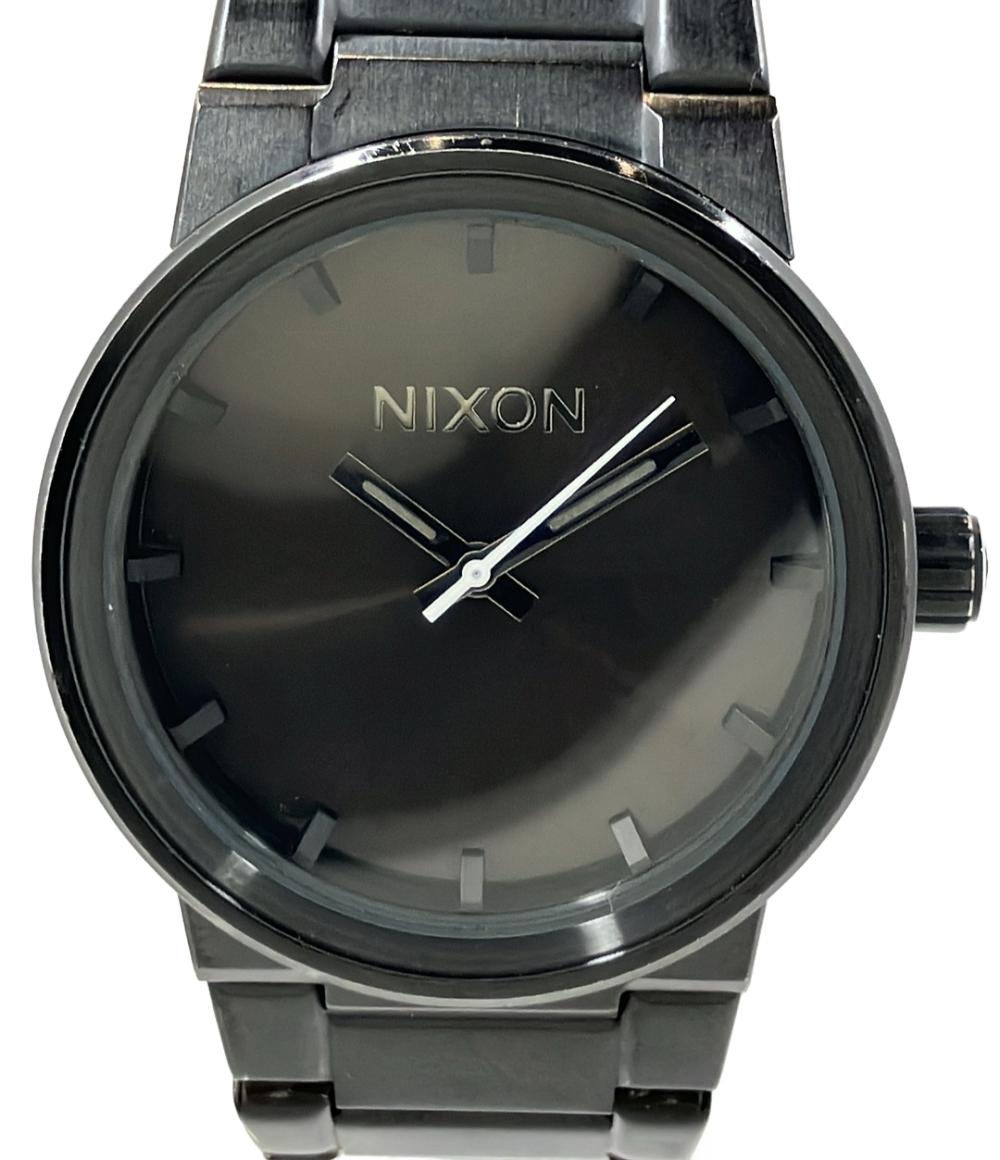 NIXON シルバー ブラック The Descender クォーツ 腕時計 ニクソン NIXON THE DESCENDER メンズ レディース ウォッチ