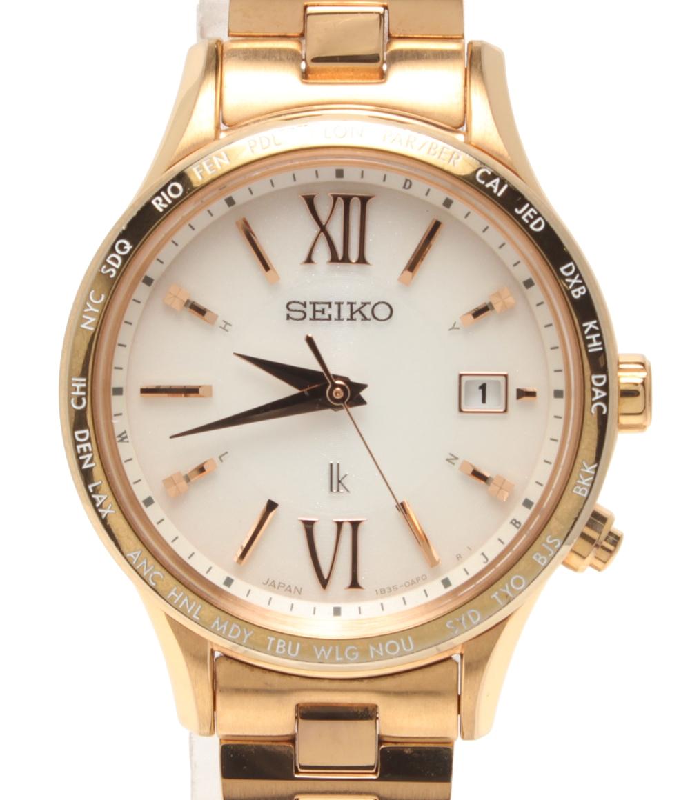 SEIKO レディース 時計 LUKIA 楽天市場】セイコー ルキア SSVV026 サマー ワールドタイム 電波
