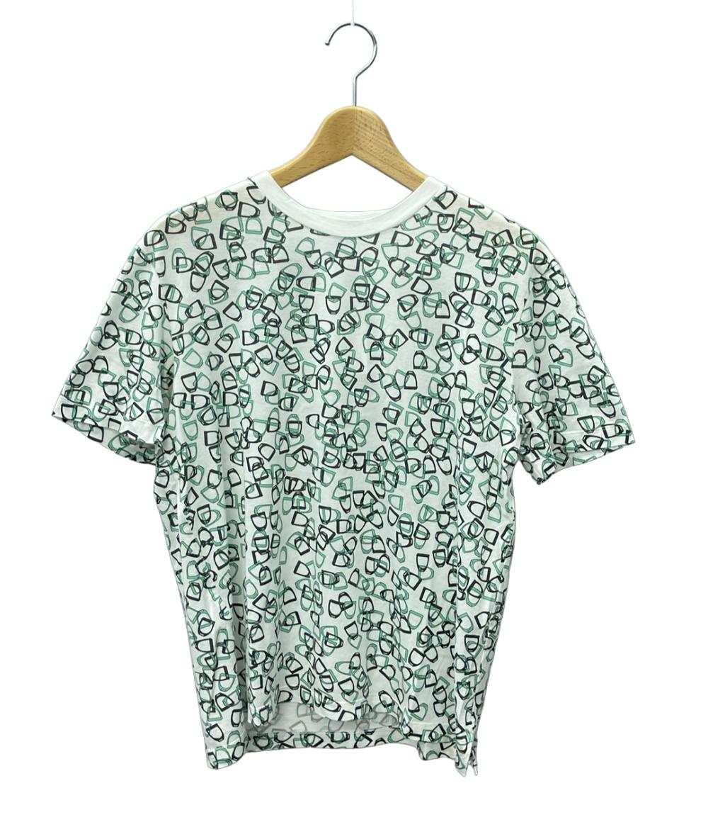 HERMES グレー 半袖 Tシャツ 刺繍ロボット imgrc0091630289.jpg