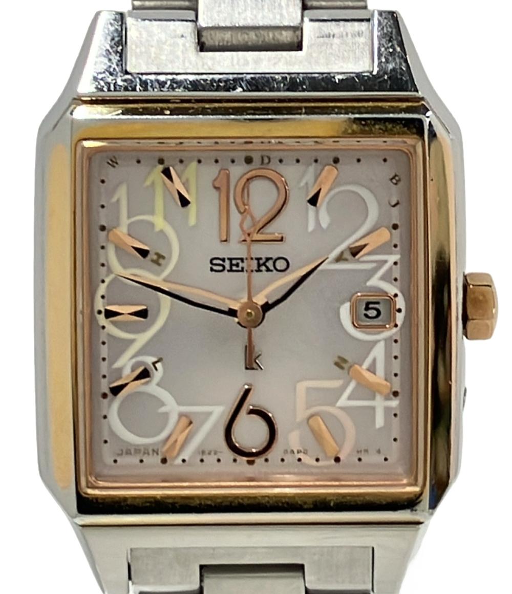 楽天市場】SEIKO 腕時計 LUKIA ルキア ソーラー電波 SS レザー
