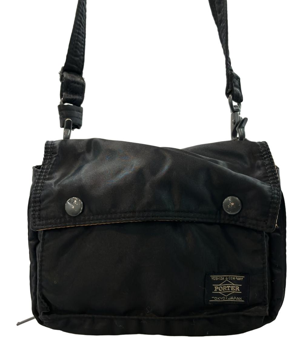 楽天市場】美品 ポーター タンカー ナイロン ブラック 黒 ショルダー
