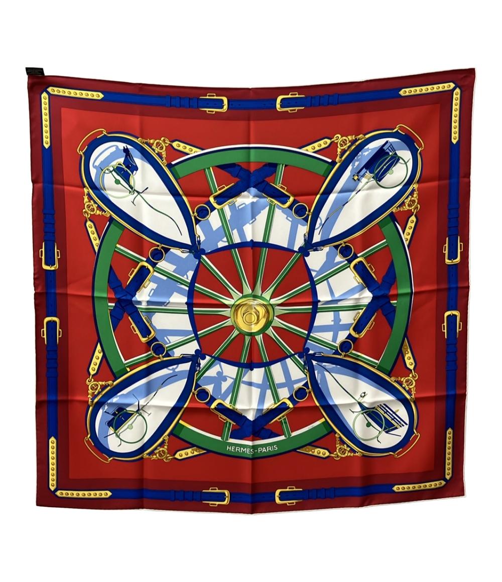 エルメス シルクスカーフ カレ90 RAILING 船の手摺 楽天市場】【緑屋質屋】エルメス カレ90(スカーフ) RAILING 船の