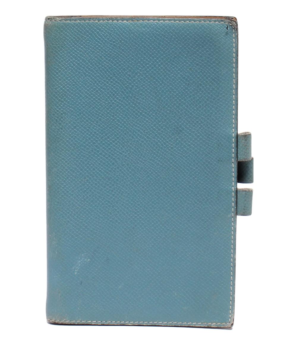 超美品 HERMES エルメス 手帳カバー レザー　グリーン　レディース　メンズ 楽天市場】【緑屋質屋】エルメス 手帳カバー アジェンダカバー