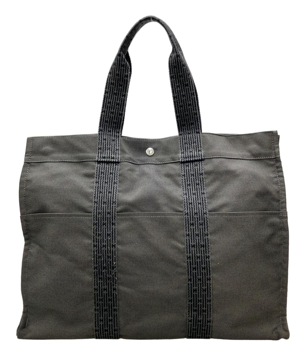HERMÈS グレー トートバッグ 中古・古着通販】HERMES (エルメス) トートバッグ グレー｜ブランド