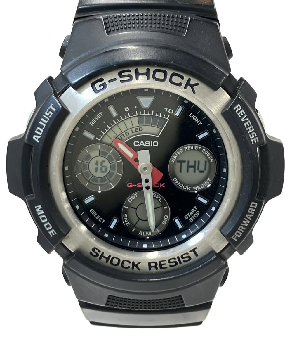 楽天市場】カシオ・CASIO G-SHOCK ガウスマン AW-571BM-1T 黒【中古