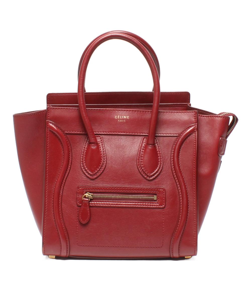 【全品5%OFFクーポン14日23:59迄】【中古】 セリーヌ ハンドバッグ 167793BAT.19RW レディース CELINE