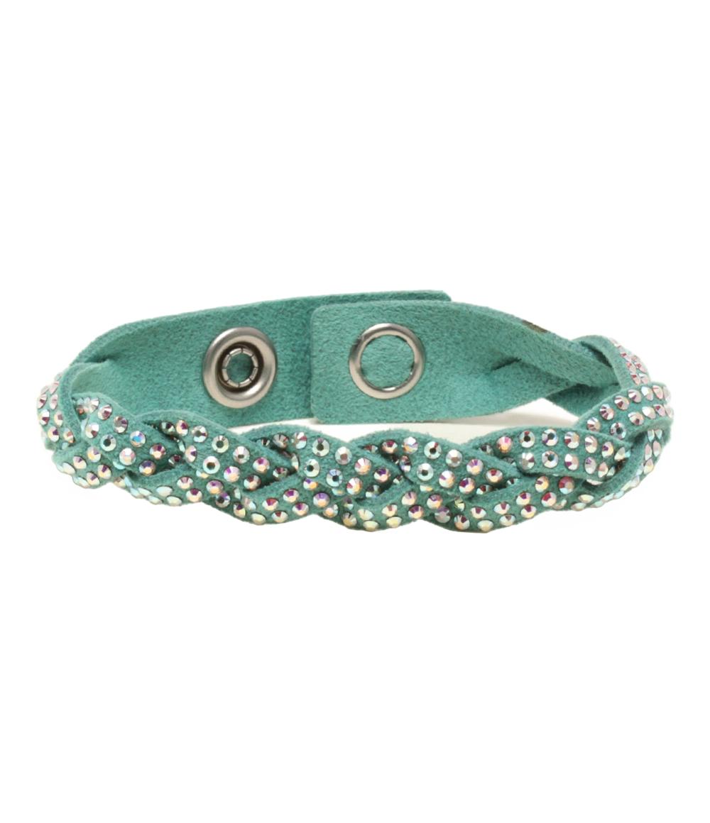 楽天市場】SWAROVSKI スワロフスキー レザー ブレスレット