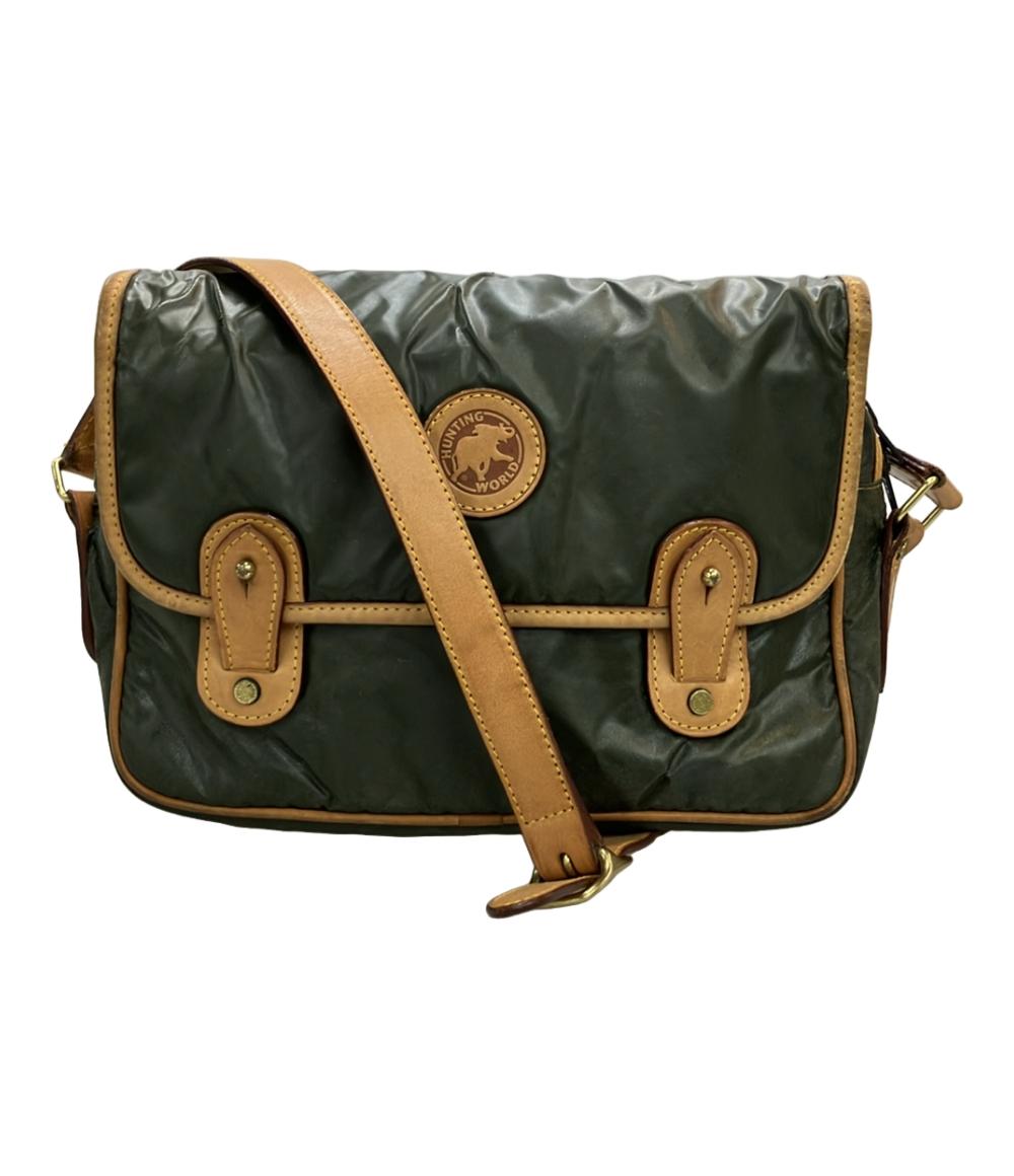 美品 HUNTING WORLD ショルダーバッグ バチュークロス a556 楽天市場】【HUNTING WORLD】ハンティングワールド バチュー