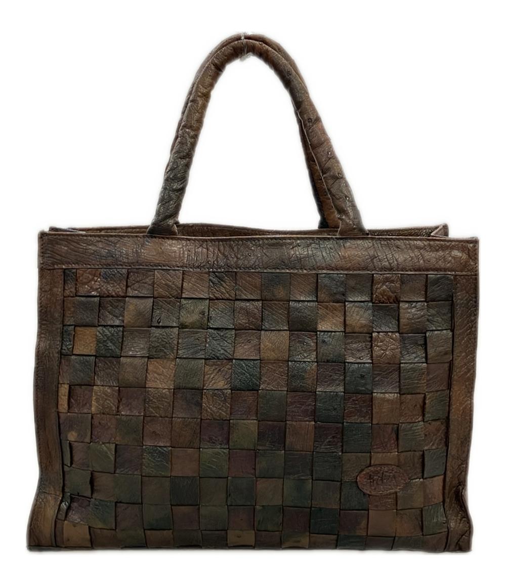 IBIZA イビザ 美しい腑並び マットクロコレザー 34センチ ハンドバック IBIZA イビザ 美しい腑並び マットクロコレザー 34センチ