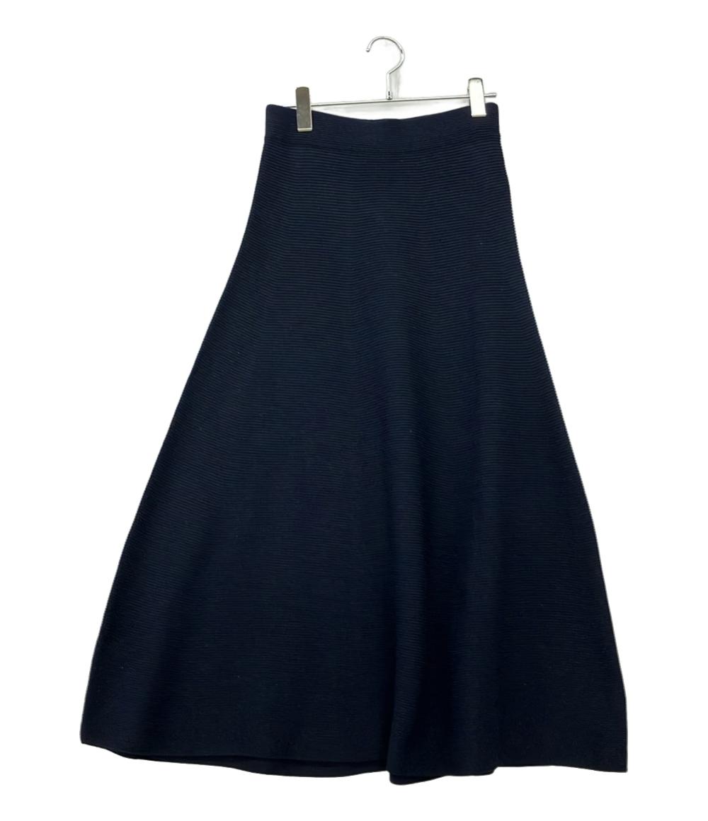 未使用タグ付L'Appartement：Feminityスカート ブルー 34 未使用タグ付