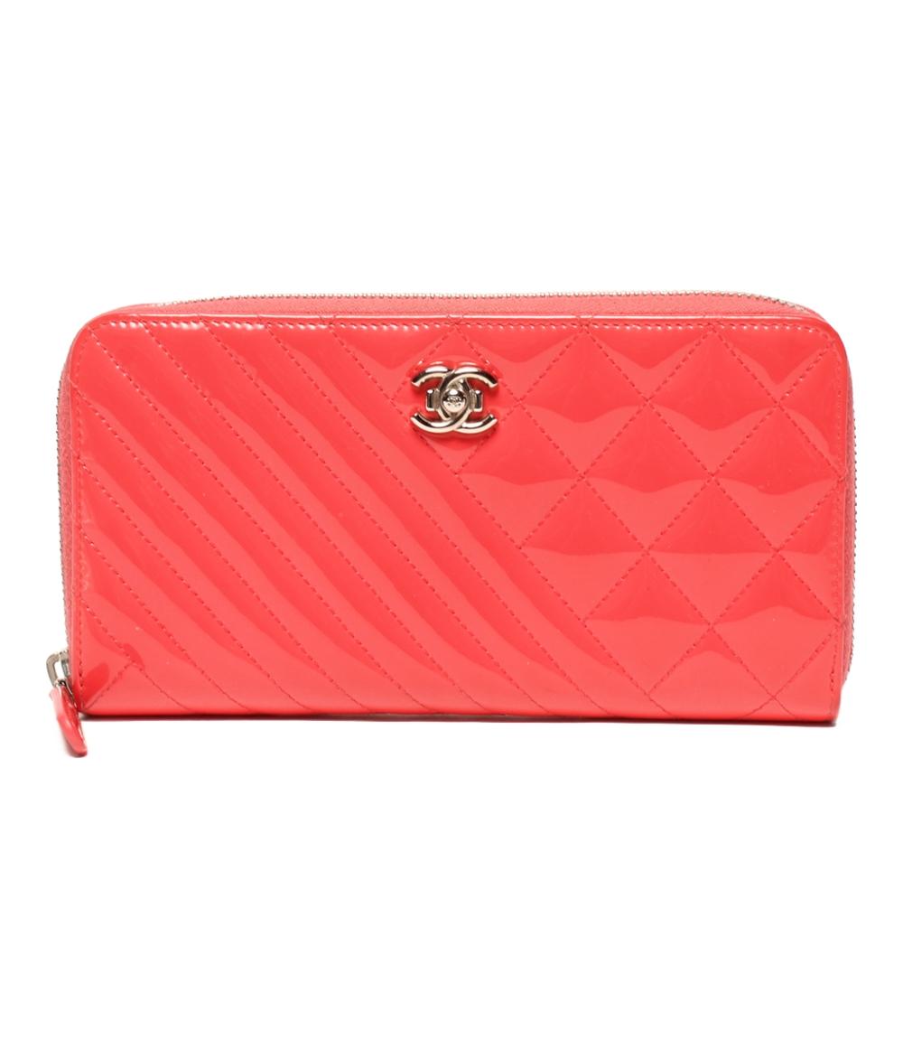 楽天市場】【中古】 シャネル ボーイシャネル ラウンドファスナー