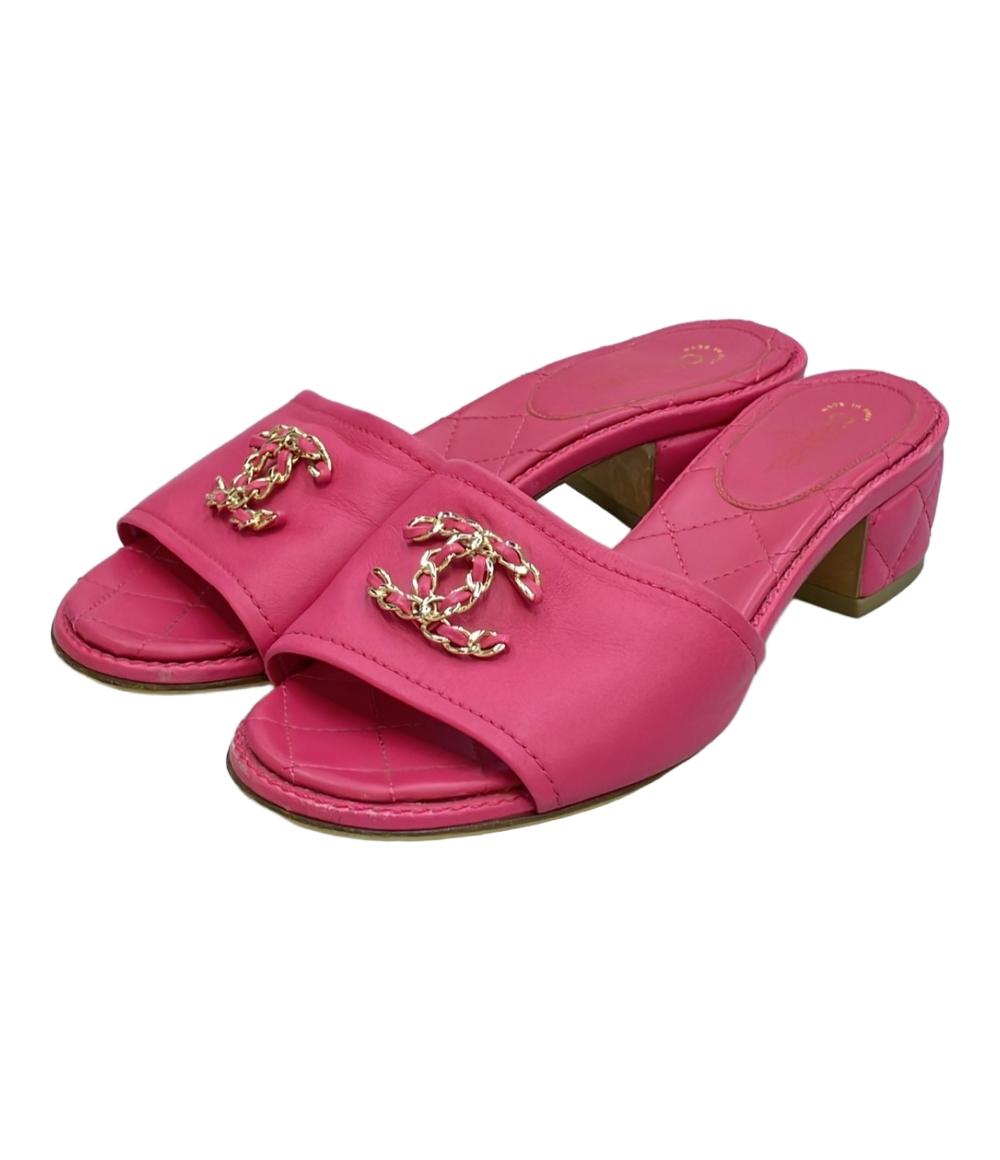 CHANEL シャネル サンダル 楽天市場】CHANEL サンダル ミュール G40144 2023 SS ホワイト