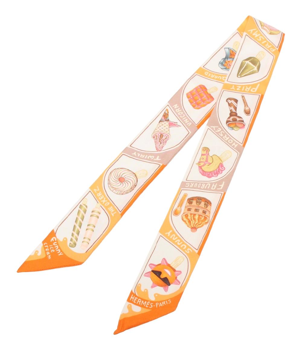 楽天市場】質屋 未使用品 HERMES エルメス ツイリー FUNNY ICE CREAM