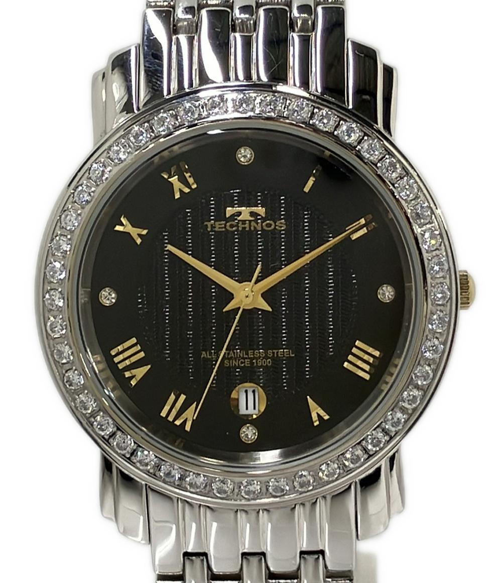 楽天市場】【TECHNOS】 テクノス 腕時計 TAM629 メンズ デイト