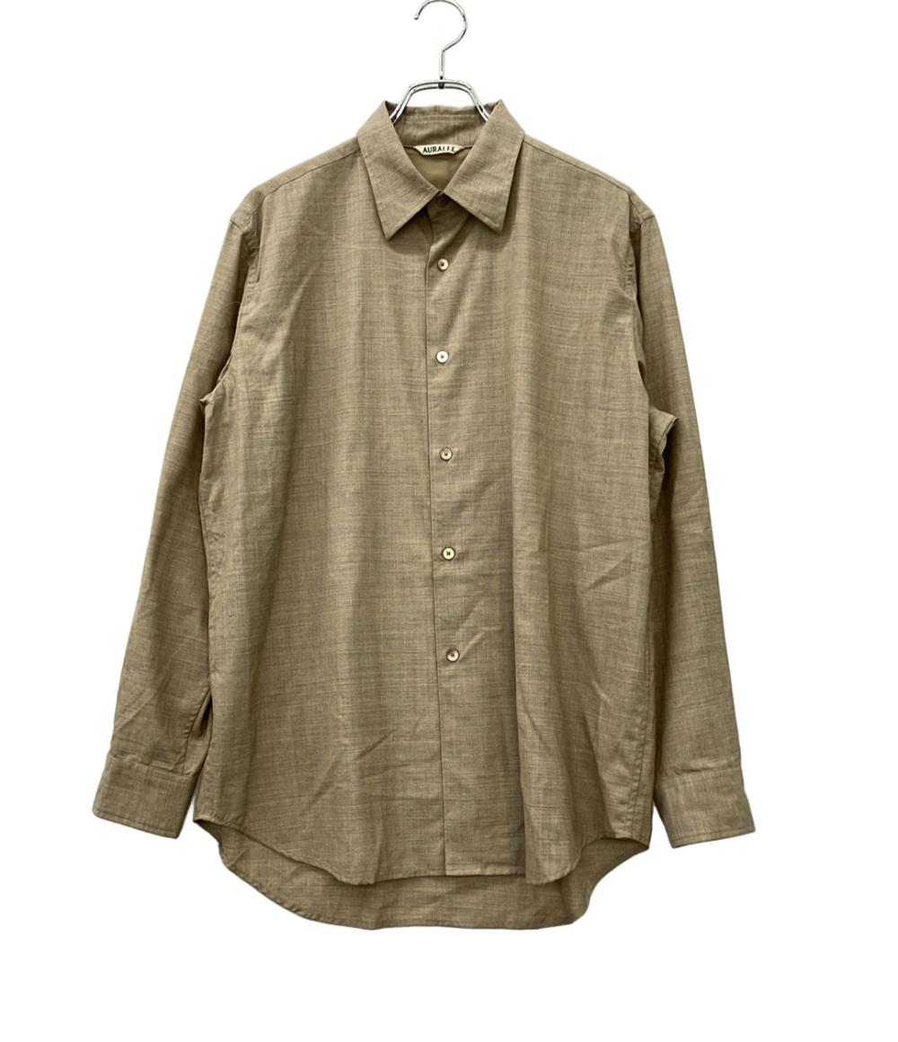 楽天市場】AURALEE 新品 HOMESPUN SUMMER TWEED MESH SHIRT A24SS01HM