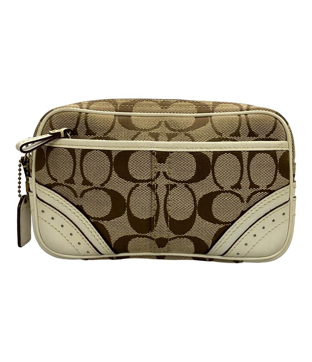 楽天市場】【バッグ】COACH コーチ シグネチャー ウエストポーチ