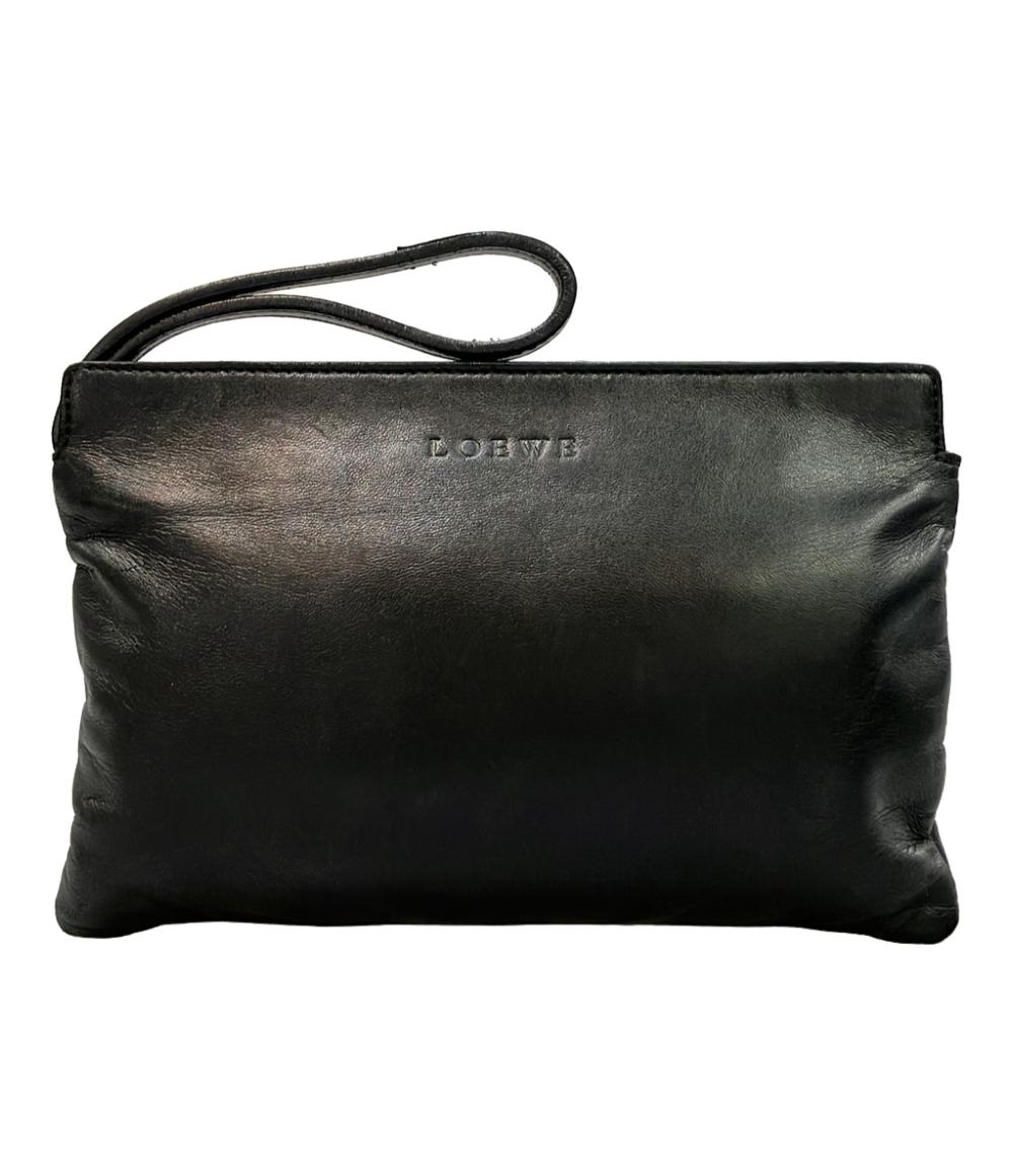 楽天市場】【未使用品】LOEWE ロエベ ヘリテージ リストレット ポーチ