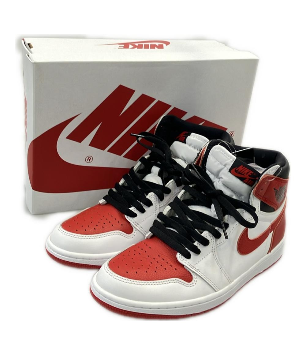 【返品保証対象10日23:59迄】【中古】 美品 ナイキ ハイカットスニーカー AIR JORDAN 1 RETRO HIGH OG 555088-161 メンズ SIZE 27.0 (L) NIKE