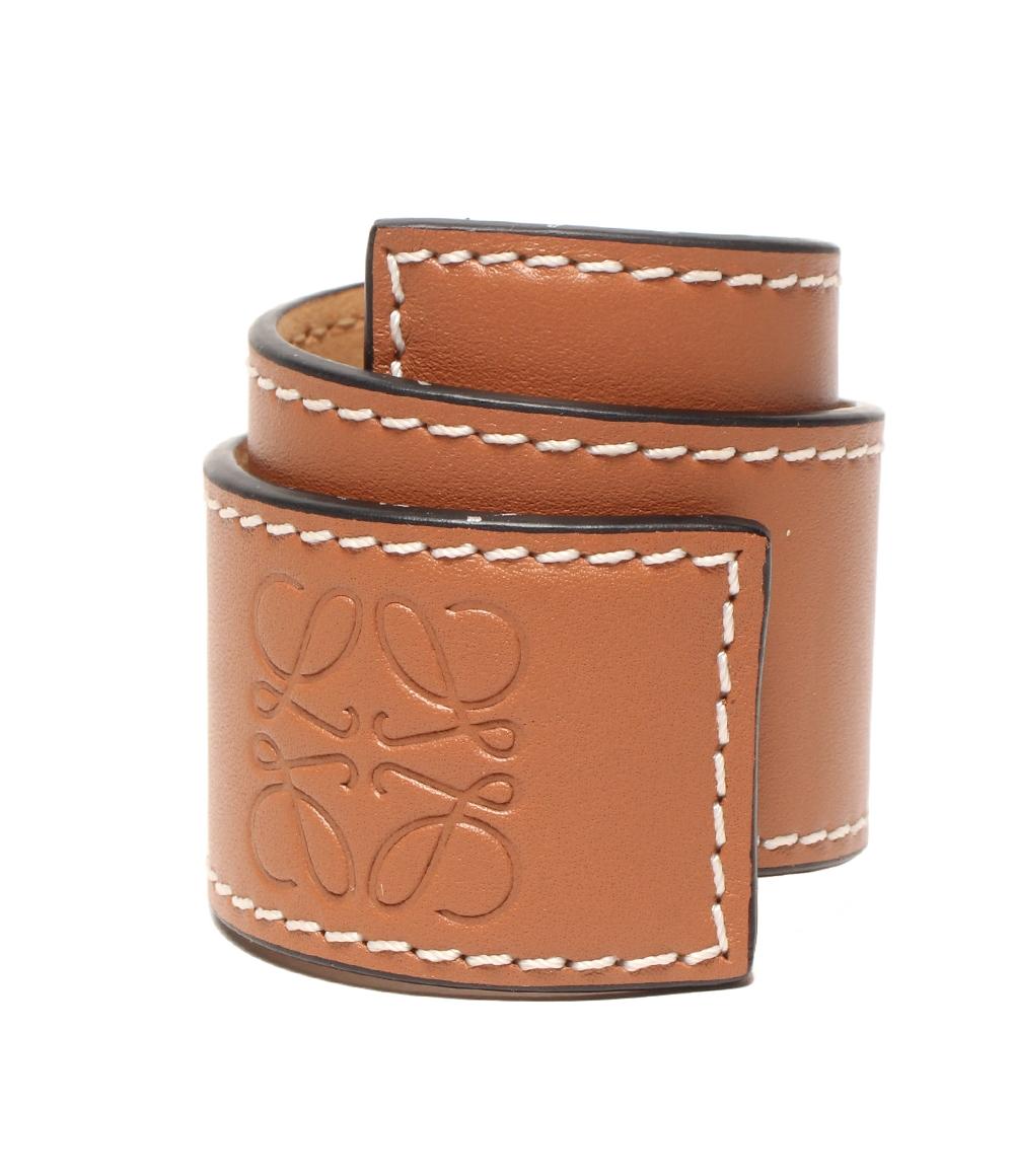 楽天市場】O 【LOEWE】【ロエベ】スラップブレスレット アナグラム