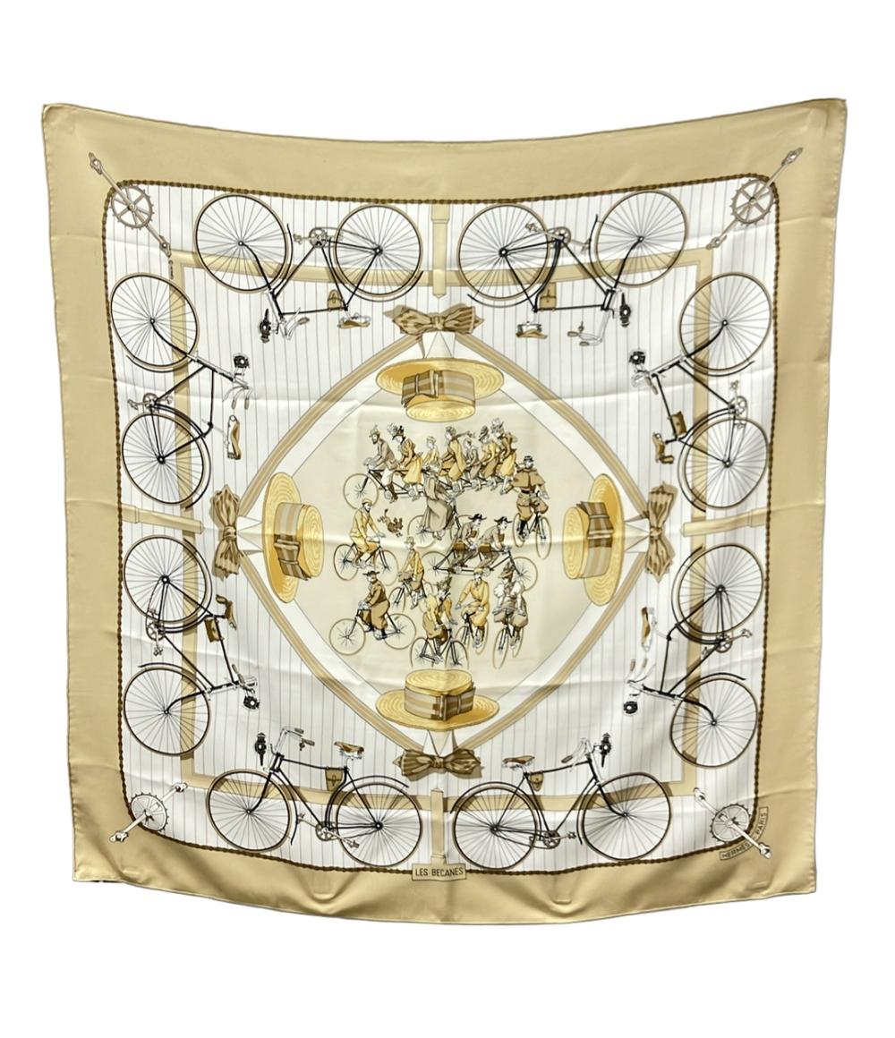 楽天市場】【中古】 エルメス HERMES カレ 90 Crano Manege ブルー