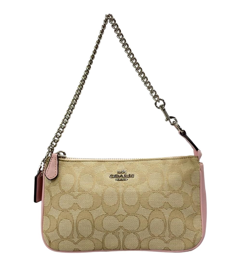 美品✨COACH コーチ アクセサリーポーチ シグネチャー キャンバス ✨美品✨COACH コーチ アクセサリーポーチ シグネチャー キャンバス