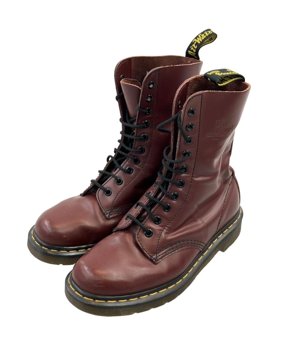 楽天市場】【中古】 Dr.Martens / スカル＆ローズ 20ホールブーツ