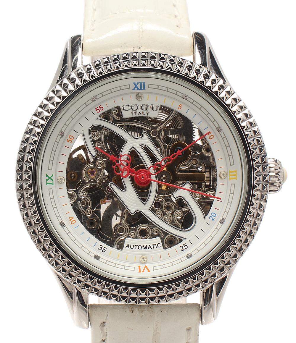 【期間限定お値下げ中】cogu オクトゴナル 楽天市場】【ウォッチ】COGU コグ スケルトン文字盤 SS シースルー