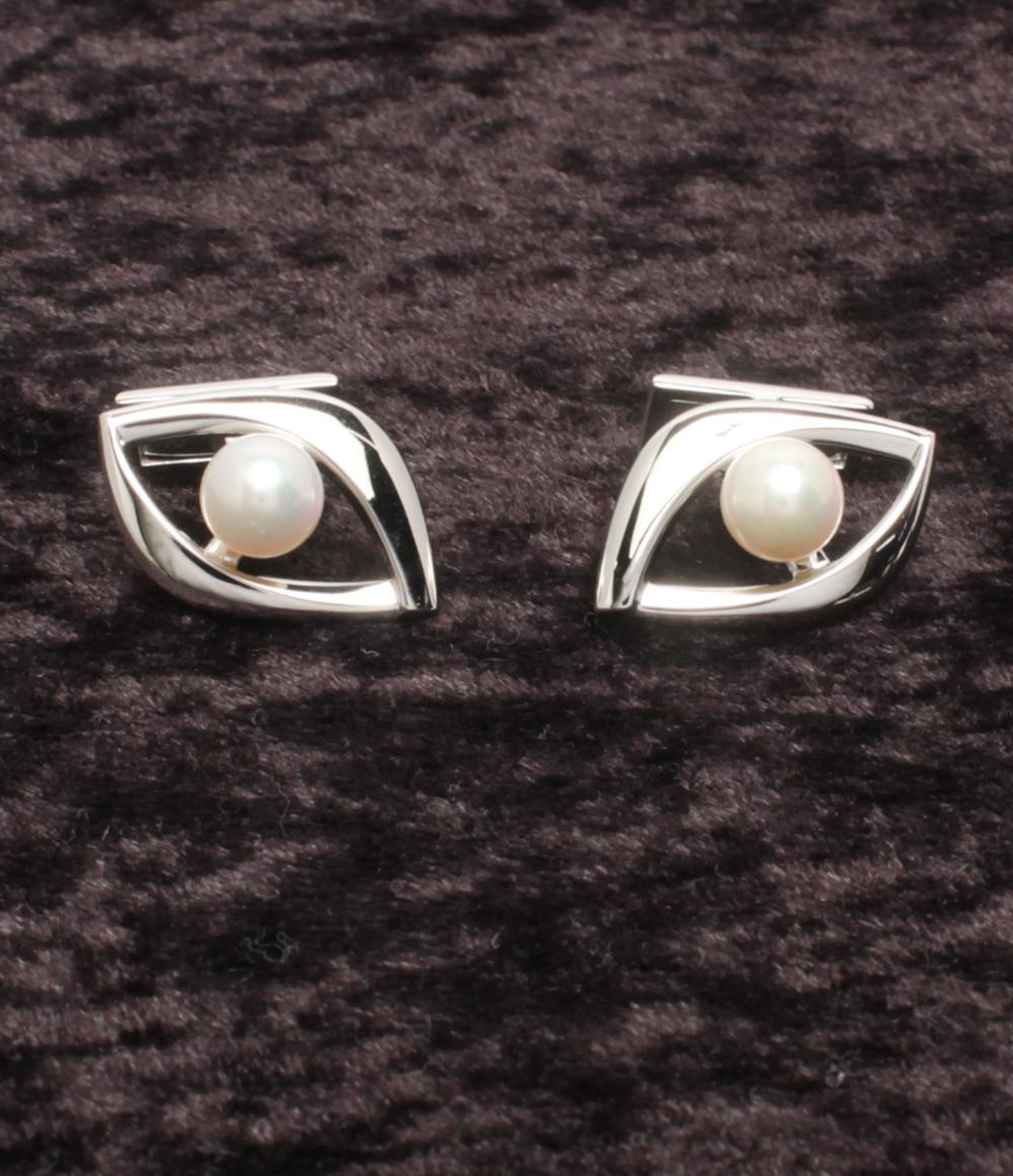 楽天市場】MIKIMOTO【ミキモト】パール 真珠 皇室 菊紋 カフス