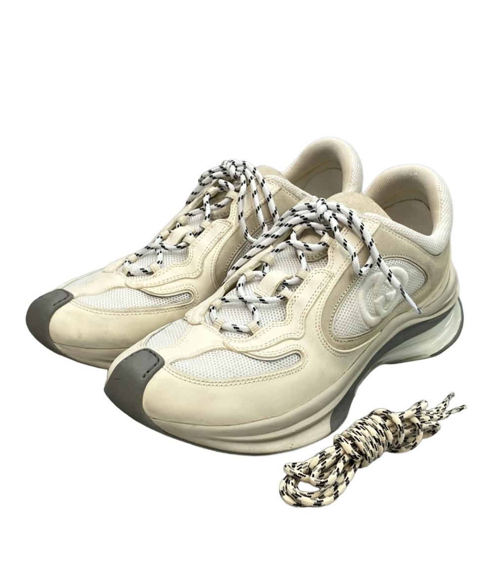 【全品5%OFF引き換え証14日23:59迄】【中古】 グッチ ローカットスニーカー RUN 749785 メンズ SIZE 9.5 (L) GUCCI