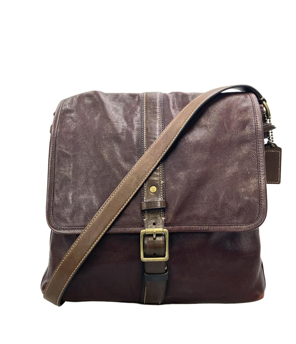 【先着クーポン3日20時～10日1:59迄】【中古】 コーチ ショルダーバッグ 斜め掛け 70492 メンズ COACH