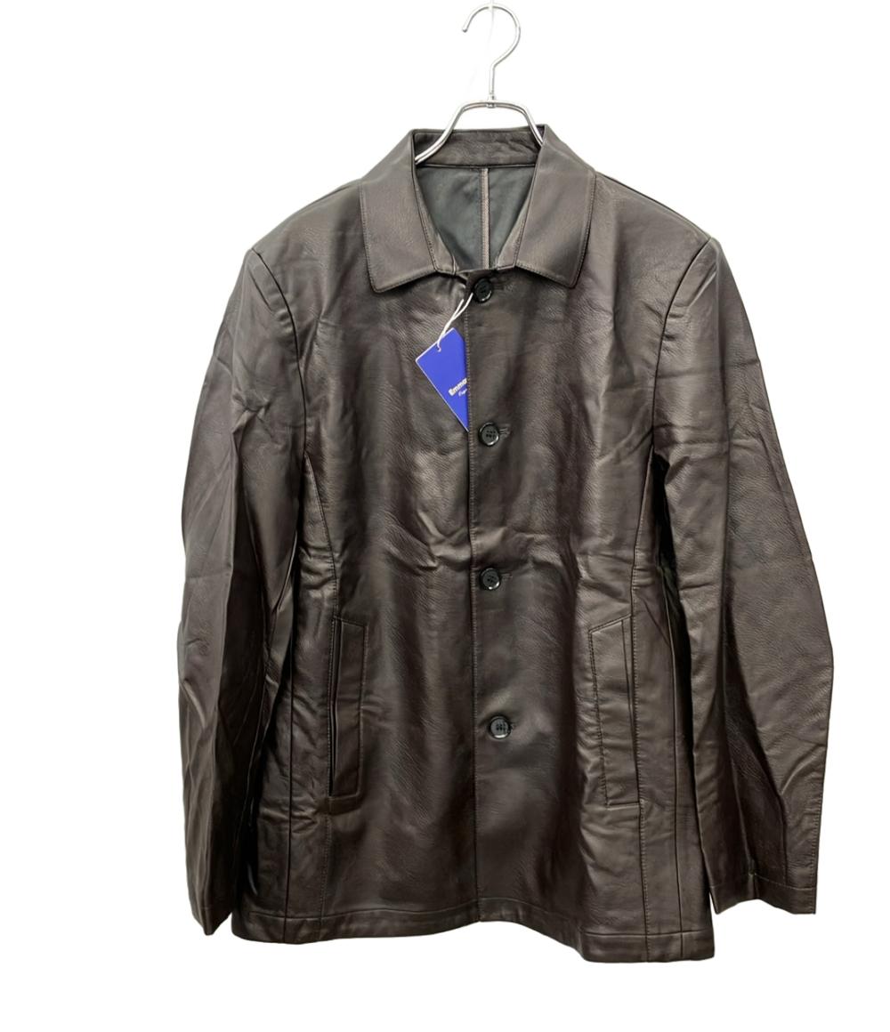 【先着クーポン3日20時～10日1:59迄】【中古】 エマウエラ レザージャケット 羊革 タグ付き メンズ SIZE 50 (XL) Emmauela