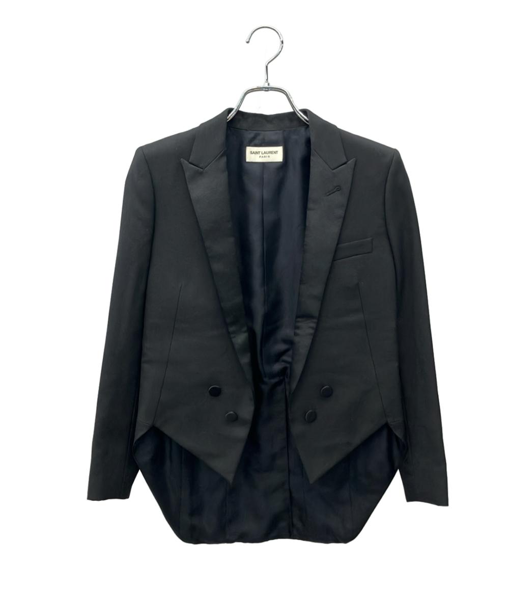 【先着引き換え証11日1:59迄】【中古】 サンローラン ブラックタイ 吃烟燕尾上衣 Modern tailcoat design jacket 2013AW 流行り物 320335  YVC39 メンズ SAINT LAURENT