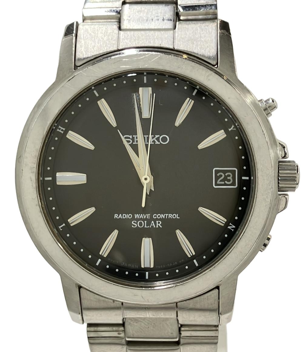 楽天市場】【ウォッチ】SEIKO セイコー ブラック文字盤 デイト SS