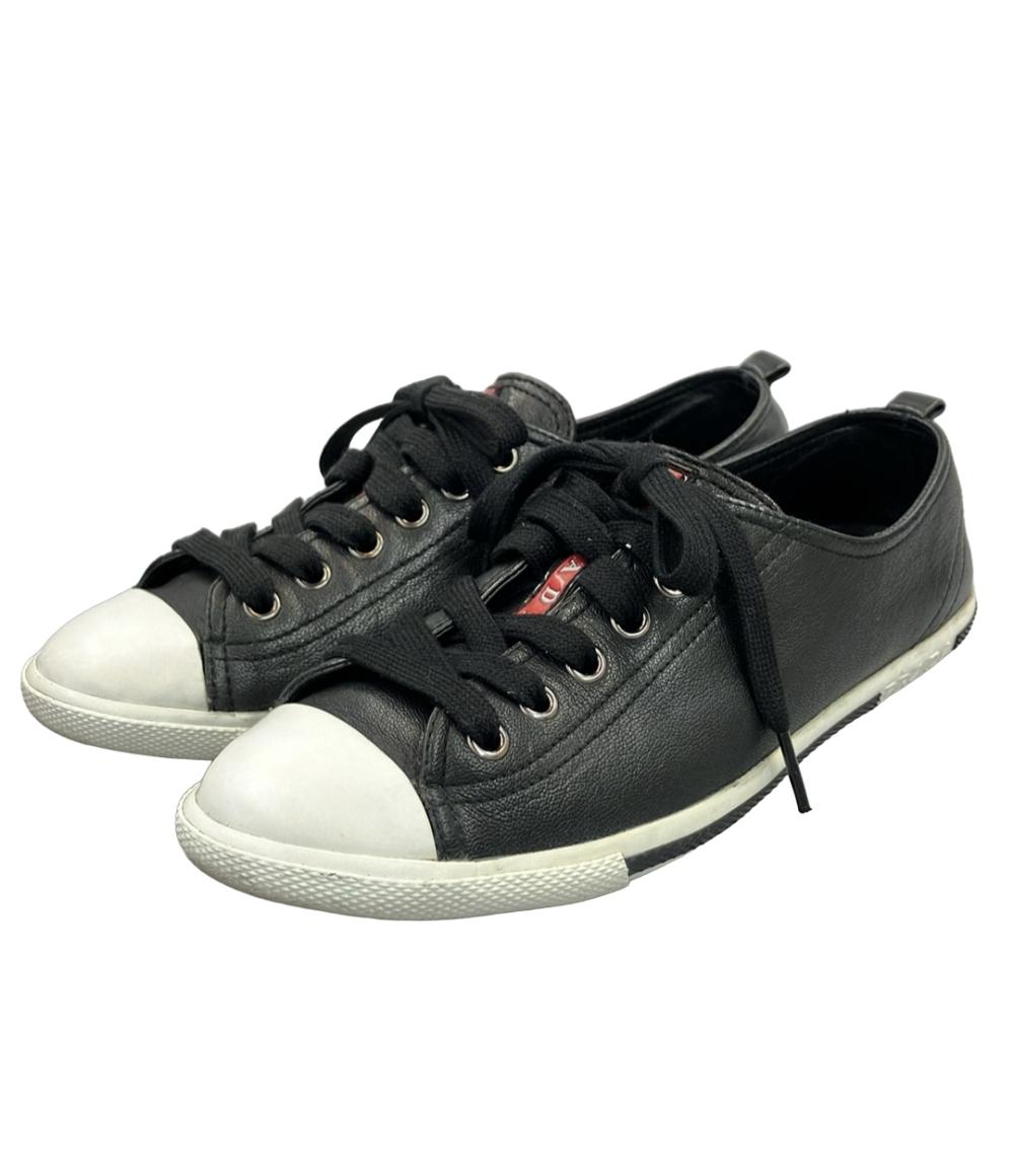 【中古】 プラダ ローカットスニーカー 3E4739 レディース SIZE 38 (25糎) PRADA