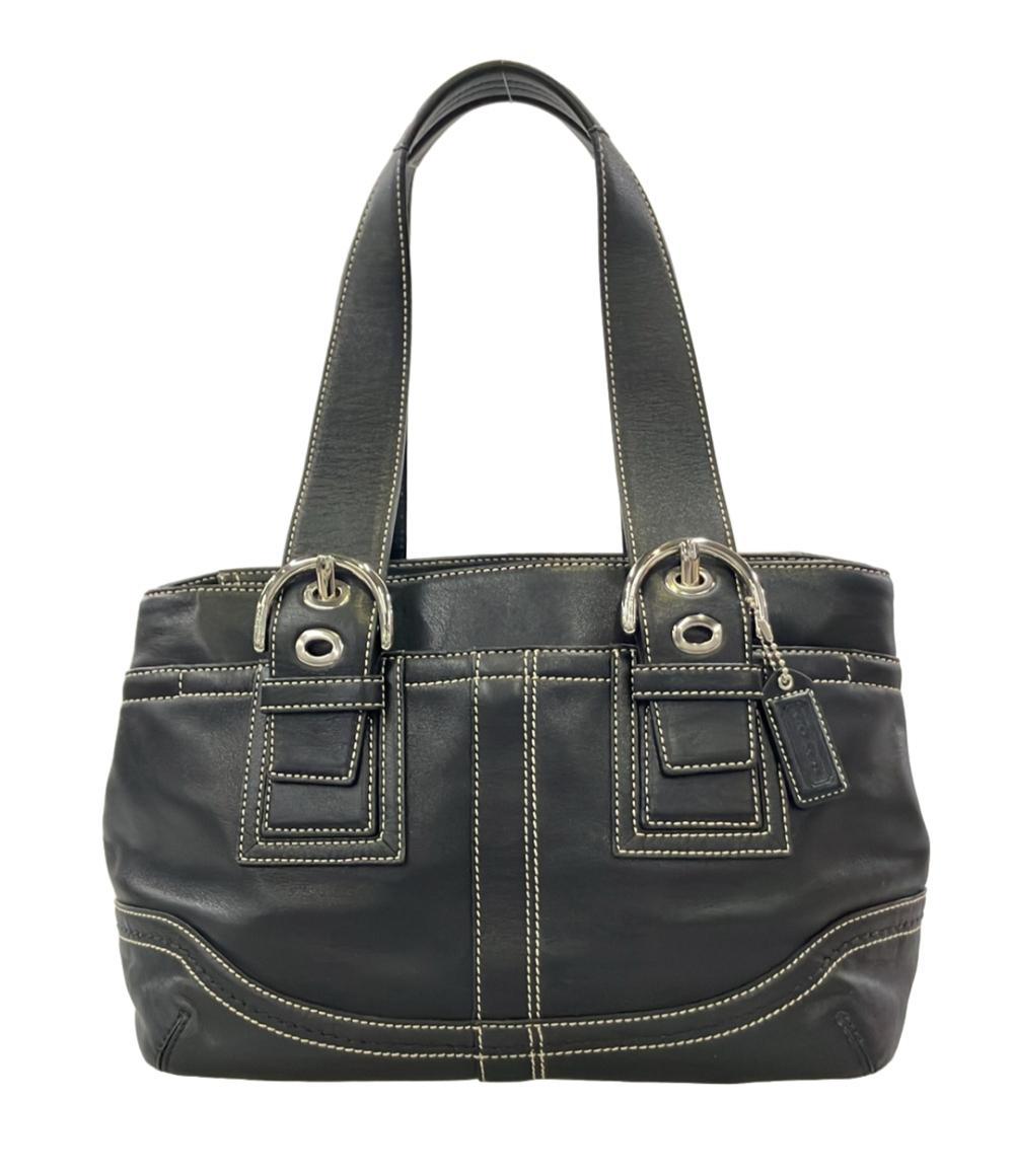 【全品5%OFFクーポン券14日23:59迄】【中古】 コーチ職 ハンドバック トートバッグ F10911 レディース COACH