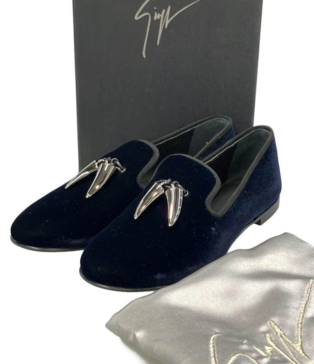 【7%OFF引き換え証\u0026500円OFF引き換え証18日23:59迄】【中古】 美品 ジュゼッペザノッティ 置き目毛皮 歌劇場シューズ レディース SIZE 34.5 GIUSEPPE ZANOTTI