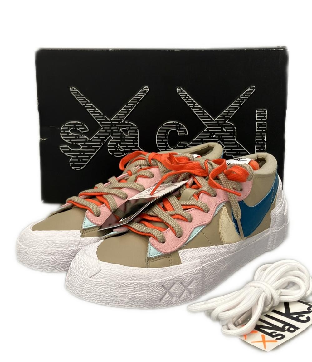 【返品保証対象10日23:59迄】【中古】 美品 ナイキ ローカットスニーカー× KAWS×sacai リード ブレーザー ロー DM7901-200 メンズ SIZE 27.0 (L) NIKE