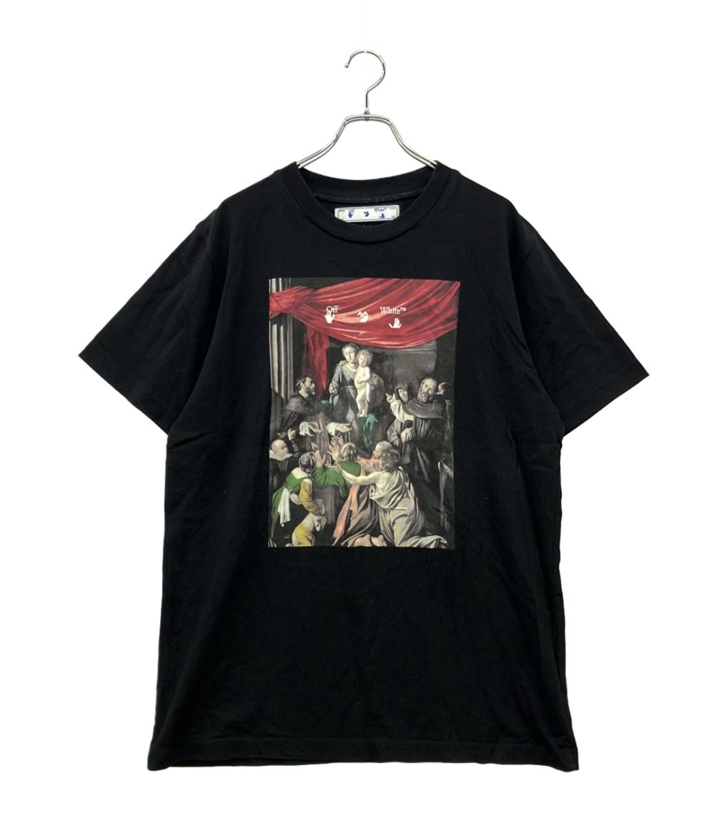 【先着クーポン3日20時～10日1:59迄】【中古】 オフホワイト 半袖Tシャツ カラヴァッジョ OMAA027E20JER008 メンズ SIZE XL OFF-WHITE