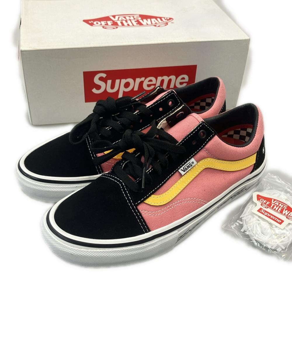 【返品保証対象10日23:59迄】【中古】 バンズ ローカットスニーカー × Supreme オールドスクール メンズ SIZE 27.0 (L) VANS