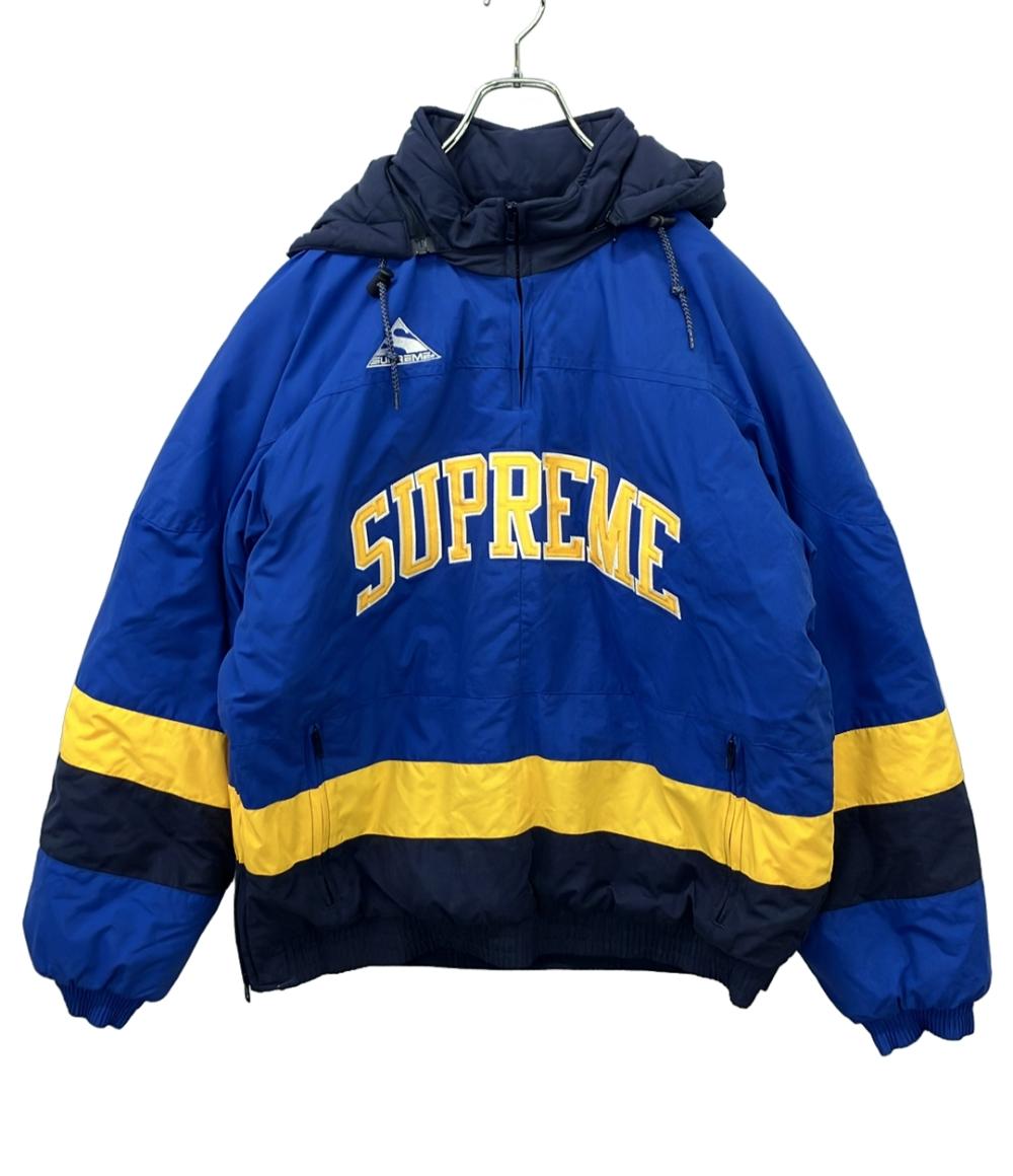 【先着クーポン3日20時～10日1:59迄】【中古】 シュプリーム Puffy Hockey Pullover Jacket 中綿ジャケット メンズ SIZE M Supreme