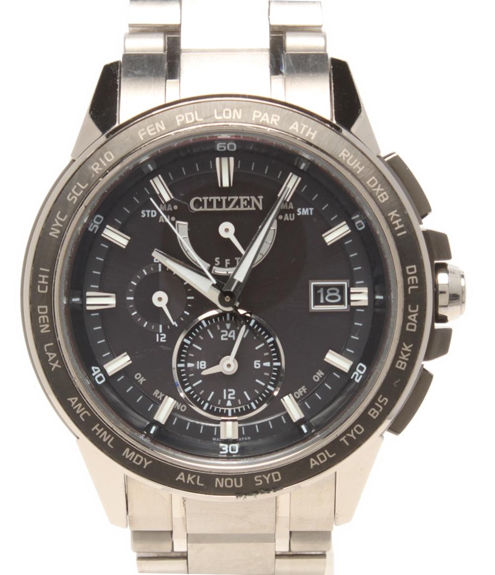 稼働品 CITIZEN エコドライブ E610-S104831 電波時計 【公式通販】
