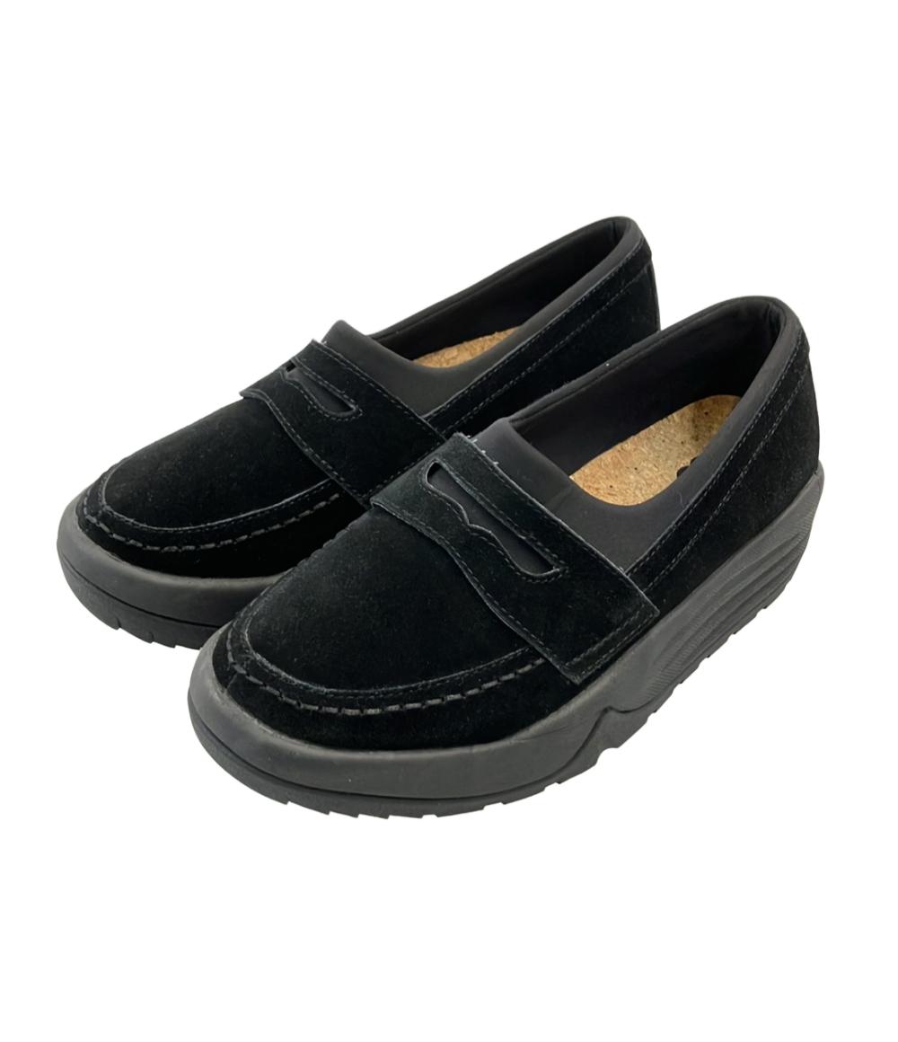 【中古】 ピージー スリッポン 厚底 DISH BLACK メンズ SIZE 43 pg|Rehello by BOOKOFF