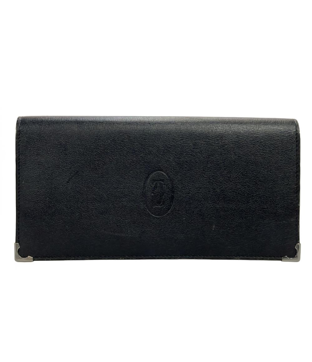 【1,000円OFFクーポン31日23:59迄】【中古】 カルティエ 二つ折り長財布 レザー マストドゥカルティエ メンズ Cartier｜Rehello by BOOKOFF