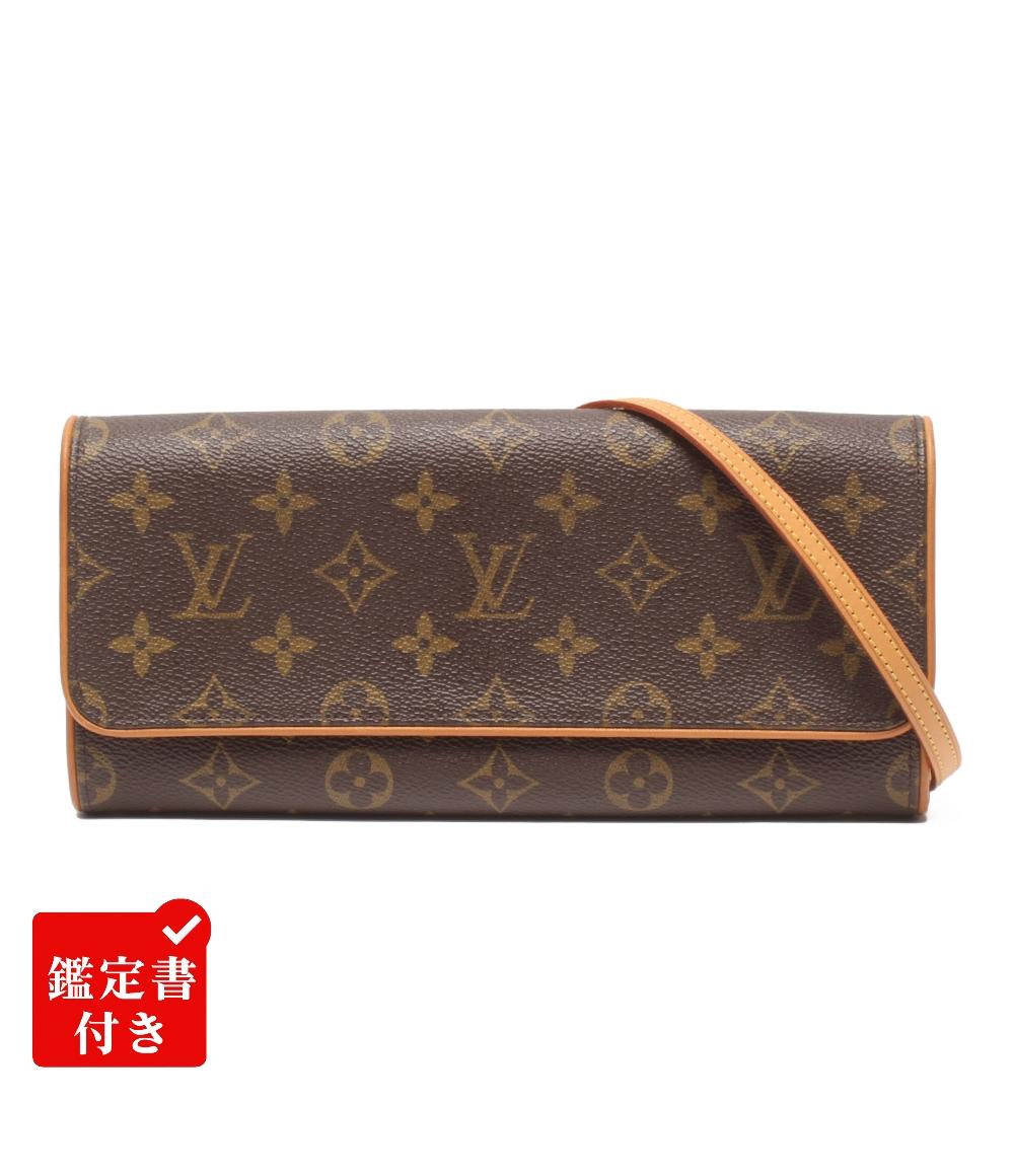 【先着クーポン19日20時~26日1:59迄】【中古】 ルイ・ヴィトン 2WAYクラッチバッグ ショルダーバッグ 肩掛け 斜め掛け ポシェットツインGM モノグラム M51852 レディース LOUIS VUITTON|Rehello by BOOKOFF