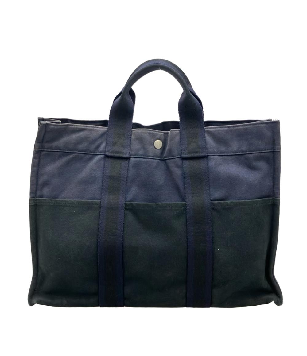 【全品5%OFF引き換え証14日23:59迄】【中古】 エルメス トートバッグ フールトゥMM メンズ HERMES