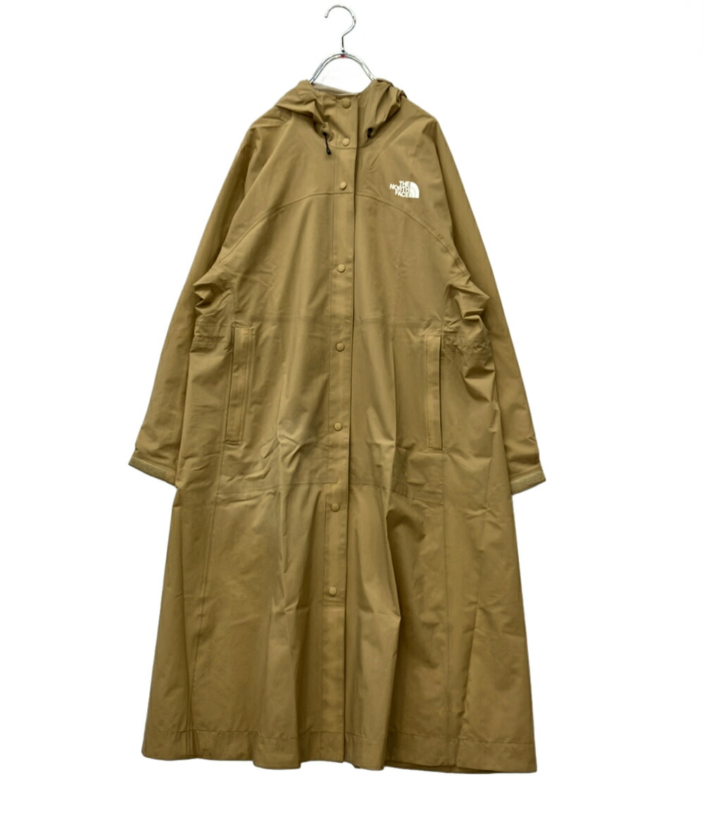 【1,000円OFFクーポン7日23:59迄】【中古】 訳あり ザ・ノース・フェイス ロングコート レイン ナイロン ライト フード付き スナップボタン ブリーズライトニングコート NPW12360 レディース SIZE L THE NORTH FACE