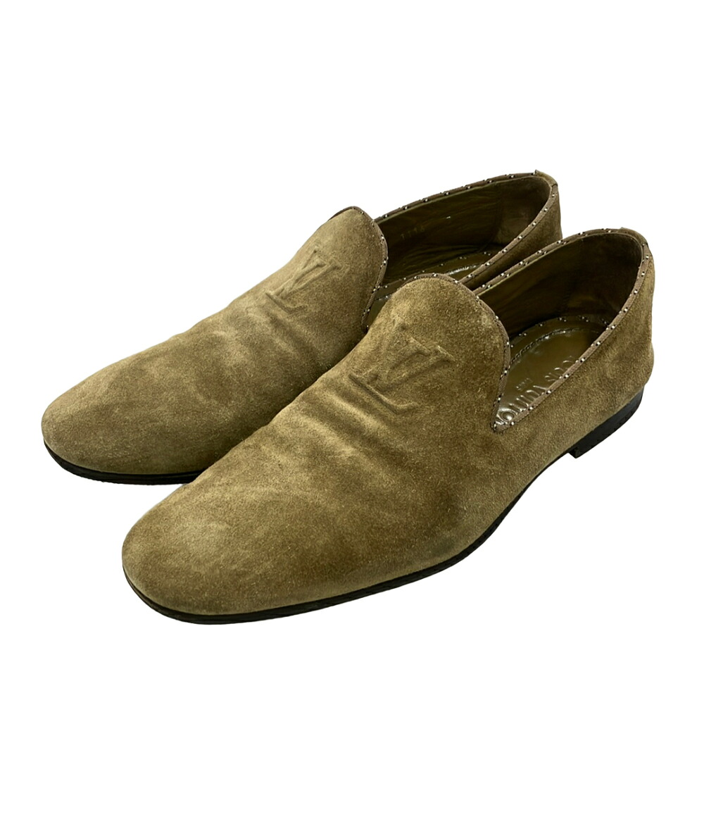 【先着クーポン19日20時～26日1:59迄】【中古】 ルイ・ヴィトン ローファー スエード メンズ SIZE 7 (26cm) LOUIS VUITTON｜Rehello by BOOKOFF 12,441円