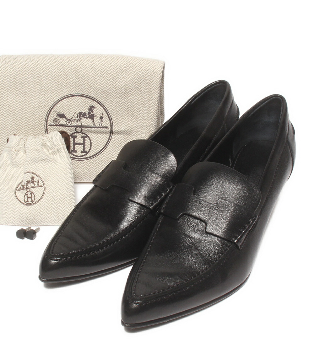 【先着クーポン券11日1:59迄】【中古】 エルメス パンプス GLORIOUS40 231167Z レディース SIZE 37 1/2 HERMES