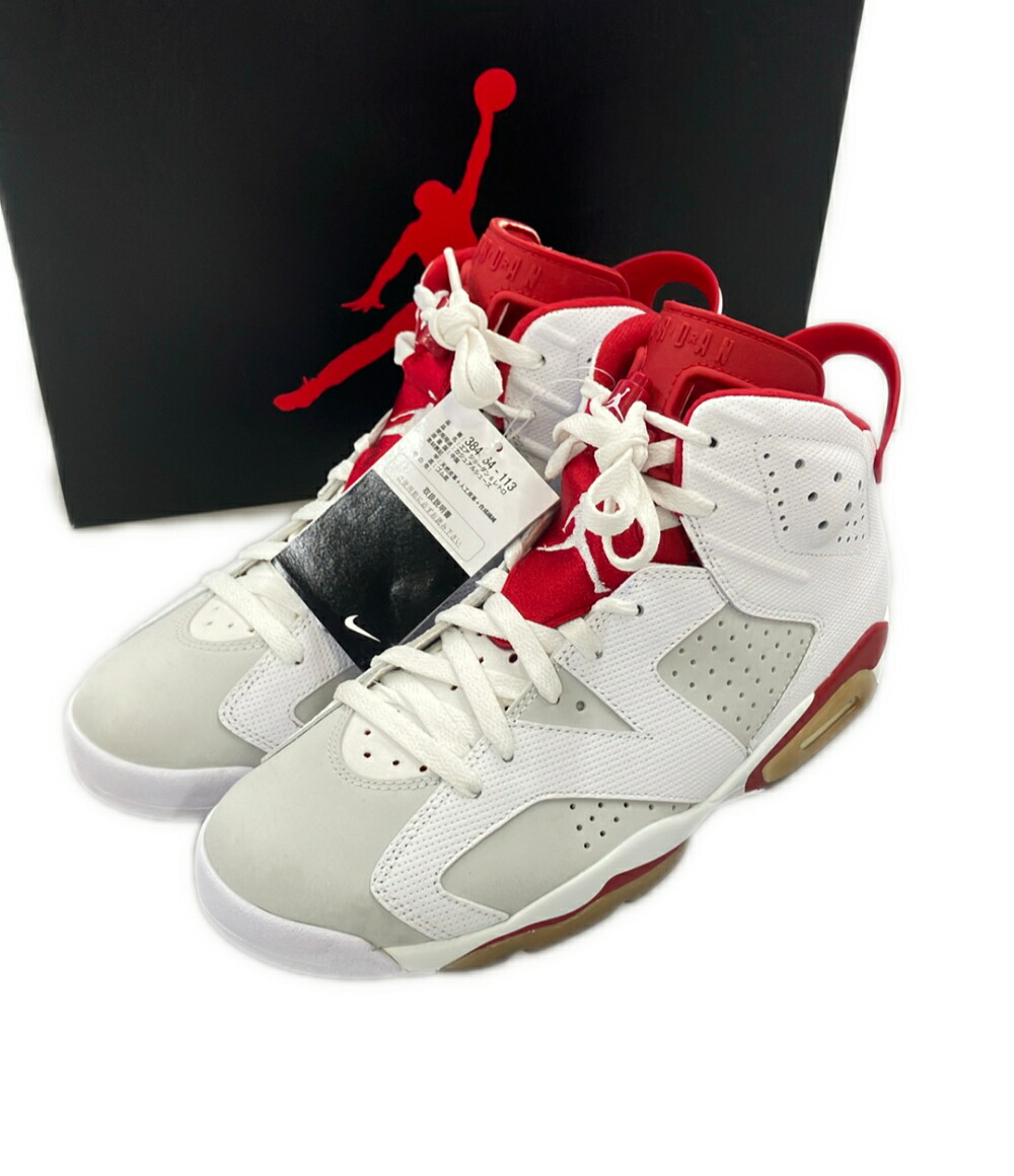 【先着クーポン19日20時～26日1:59迄】【中古】 美品 ナイキ ハイカットスニーカー AIR JORDAN 6 RETRO 384664-113 メンズ SIZE 27.5 (L) NIKE｜Rehello by BOOKOFF